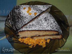 Торт "Медовик в шоколадной глазури"