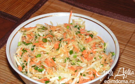 Рецепт Салат с сельдереем и морковью