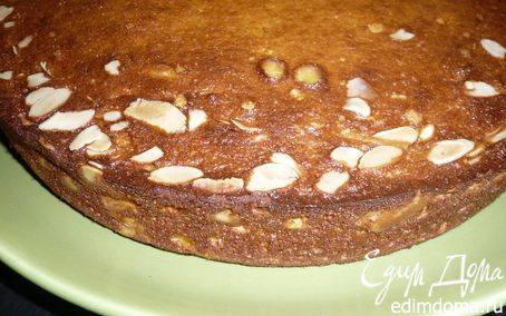 Рецепт Мандариновый пирог со вкусом миндаля