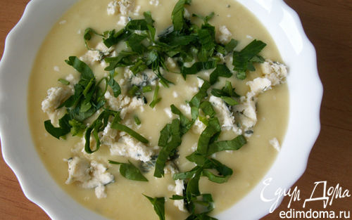 Рецепт Суп-пюре из сельдерея с сыром