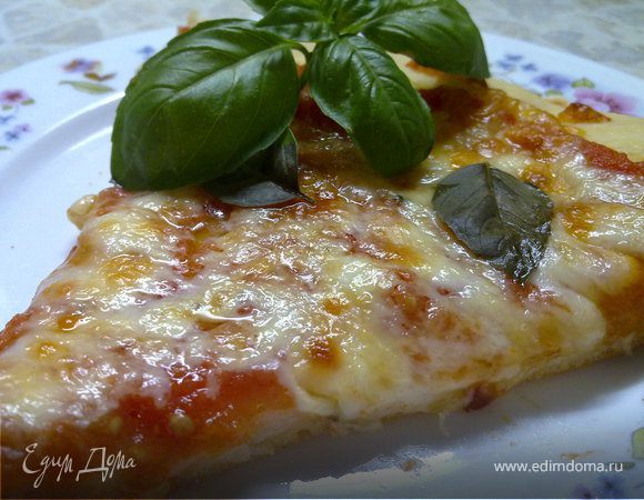 Пицца на тонком дрожжевом тесте, пошаговый рецепт на ккал, фото, ингредиенты - gapapolya