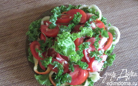 Рецепт "Краски лета" овощной салат