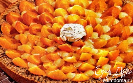 Рецепт Пирог с маком и абрикосами