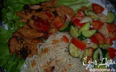 Рецепт Мясо по-афгански
