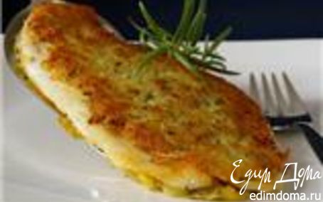 Рецепт Рыба с корочкой из картофеля и розмарина