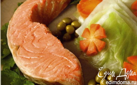 Рецепт Семга с гарниром