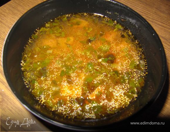 Гречневый суп с телятиной диетический