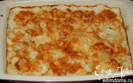 Рецепт Запеченный картофель со сливками и сыром