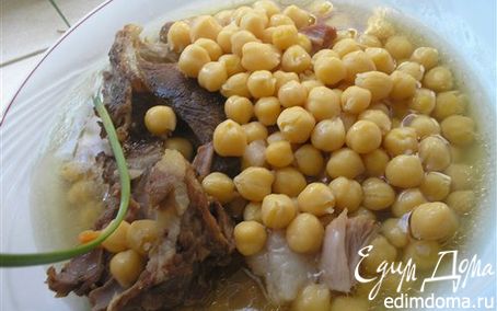 Рецепт Нут (нагут) с мясом