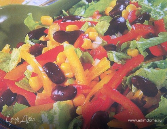 Салаты с кукурузой и помидорами — 19 рецептов с фото пошагово