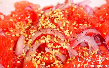 Рецепт Салат из грейпфрута