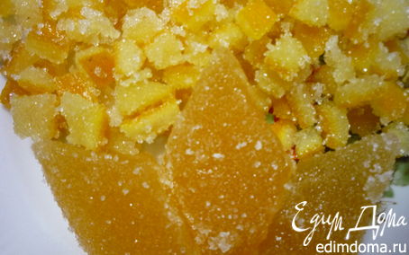Рецепт Апельсиновые цукаты и мармелад (повидло)