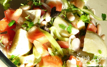 Рецепт Средиземноморский салат с артишоками