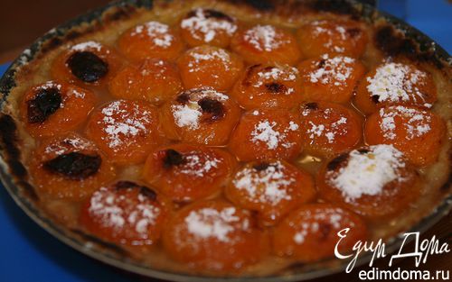 Рецепт Песочный пирог с абрикосами