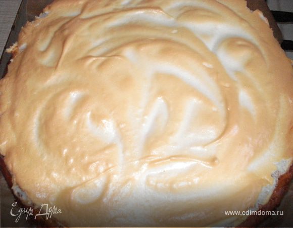 Бисквитный торт с безе «Воздушный» — рецепты | Дзен