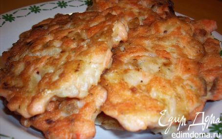 Рецепт Оладьи из форели