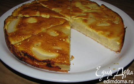Рецепт Грушевый пирог с медом