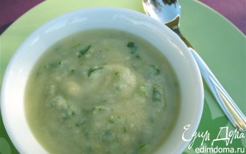 Рецепт Суп из артишока и кресс-салата «Вечная молодость»