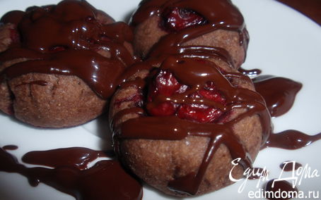 Рецепт Шоколадно-вишневое печенье