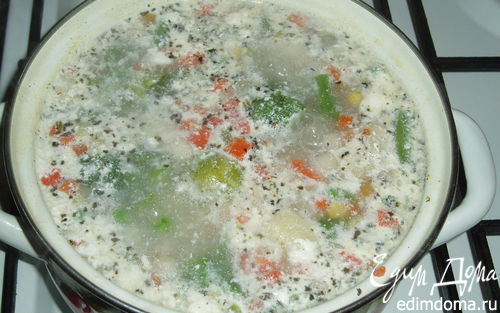 Рецепт Овощной суп "15 овощей"