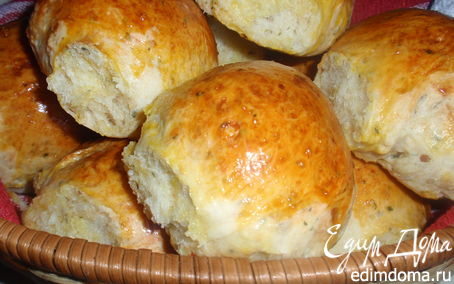 Рецепт Ароматные сырные хлебцы с "Итальянскими травами"