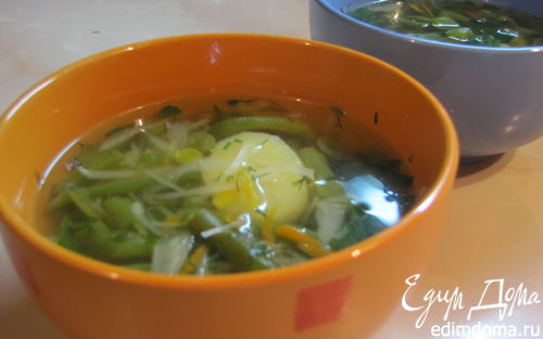 Рецепт Зимний овощной суп.