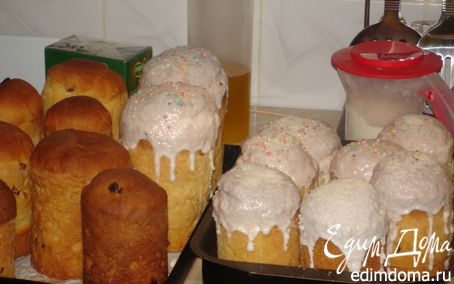 Рецепт Пасхальный кулич