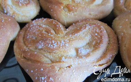 Рецепт Плюшки-сердечки!