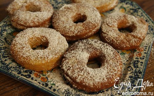 Рецепт Картофельные пончики в сахарной пудре
