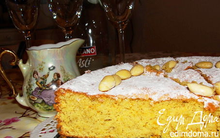 Рецепт Gato de almendra(Майоркинский миндальный пирог)
