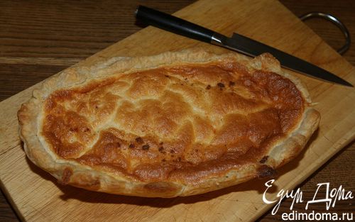 Рецепт Сырный пирог с мускатным орехом