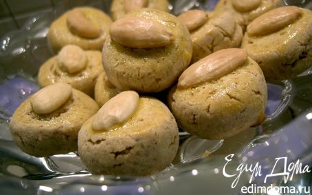 Рецепт Пряное печенье с миндалем