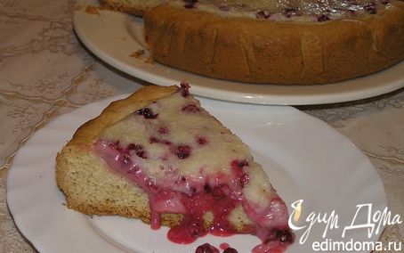 Рецепт Пирог с брусникой