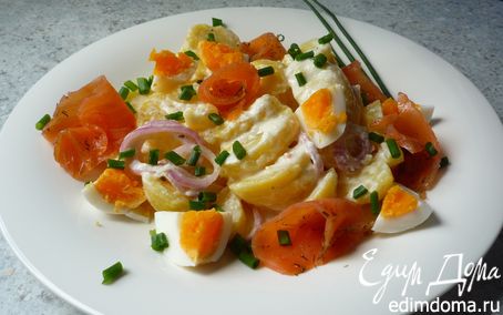Рецепт Питательный яичный салат