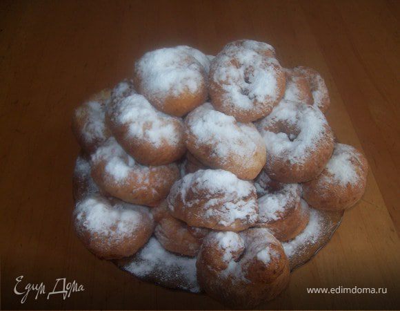 Пончики с сахарной пудрой , 31 пошаговый рецепт с фото на сайте «Еда»