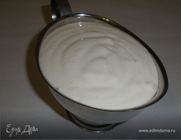 Йогурт из молока и сметаны