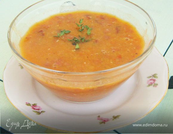 Постный гороховый суп-пюре - простой рецепт | Чудо-Повар