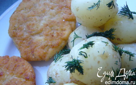 Рецепт Семга с картофелем