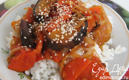 Рецепт Овощи с рисом в японском стиле