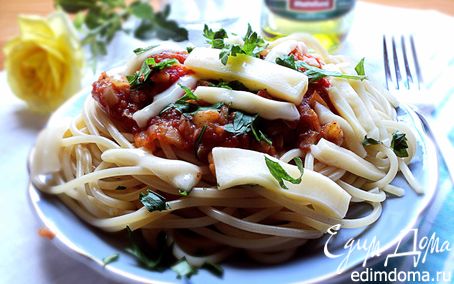 Рецепт Спагетти с томатным соусом