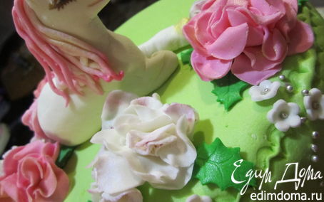 Рецепт Фантазийные цветы МК.