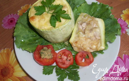 Рецепт Фаршированые кабачки