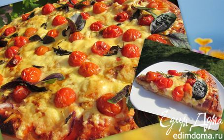 Рецепт Пицца "Двойной сыр" или "В субботу с утречка"
