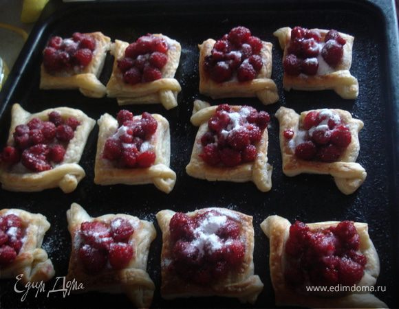 Сочный слоёный пирог с ягодами — рецепт с фото от вороковский.рф