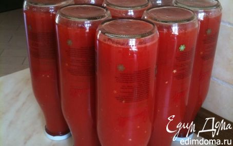 Рецепт Пряный томатный сок