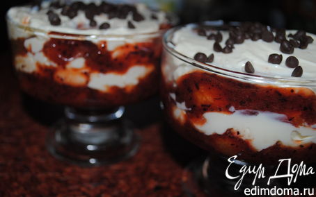 Рецепт Тирамису со вкусом сливы.