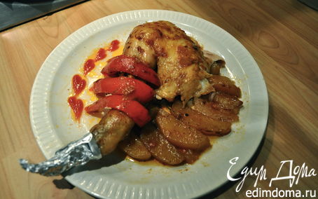 Рецепт Курочка "avec l'amour"