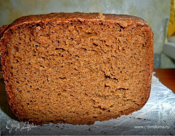 Пшенично-ржаной хлеб в хлебопечке | Рецепты с фото