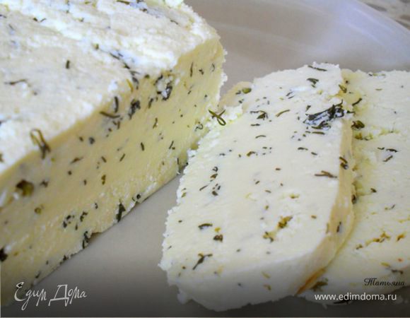 Адыгейский сыр с укропом