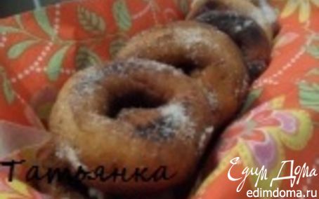 Рецепт Пончики на сгущенке, пышненькие:)